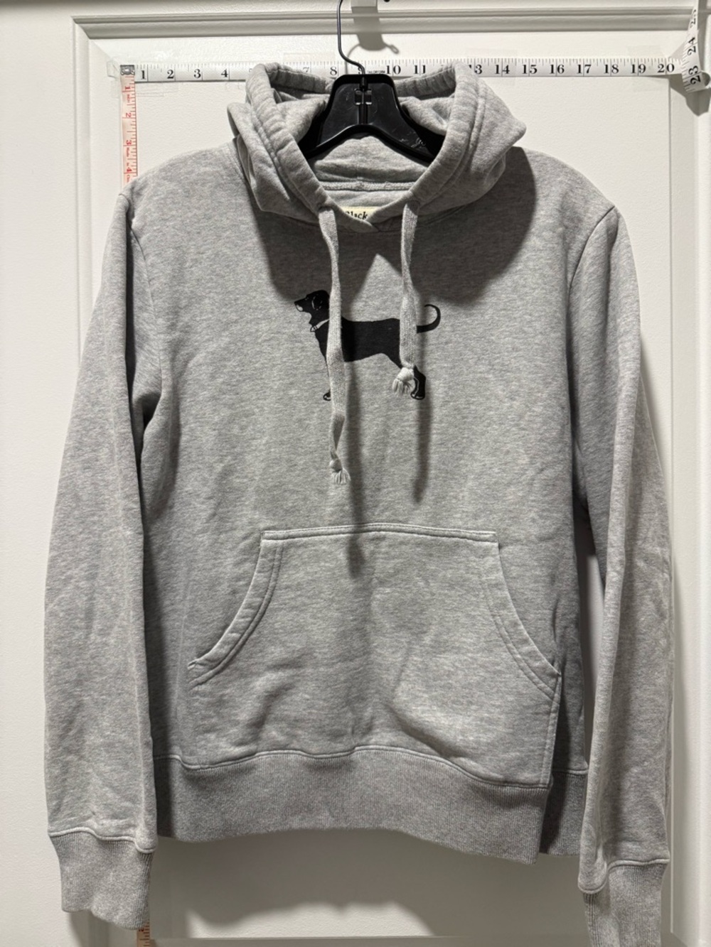 BLACK DOG HOODIE